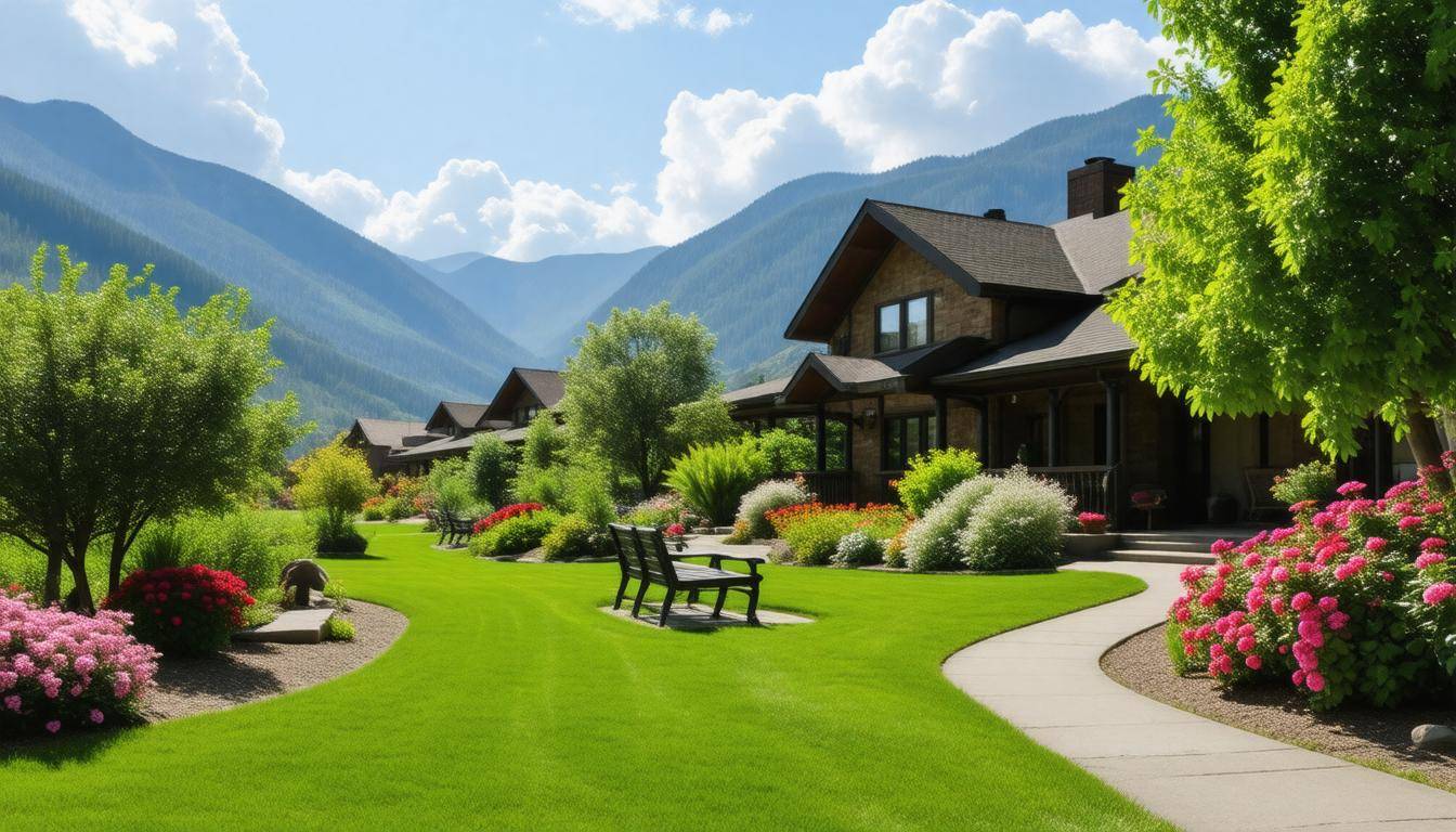 Beautiful retirement home