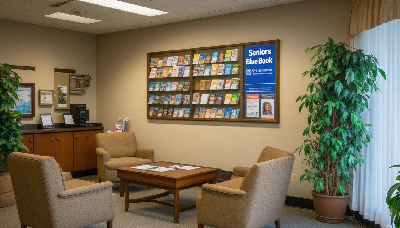 Welcoming senior healthcare center